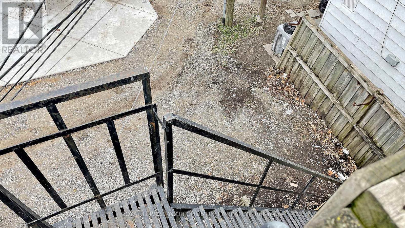 Back Outside Stairway - A - 1228 King Street W, Toronto, ON