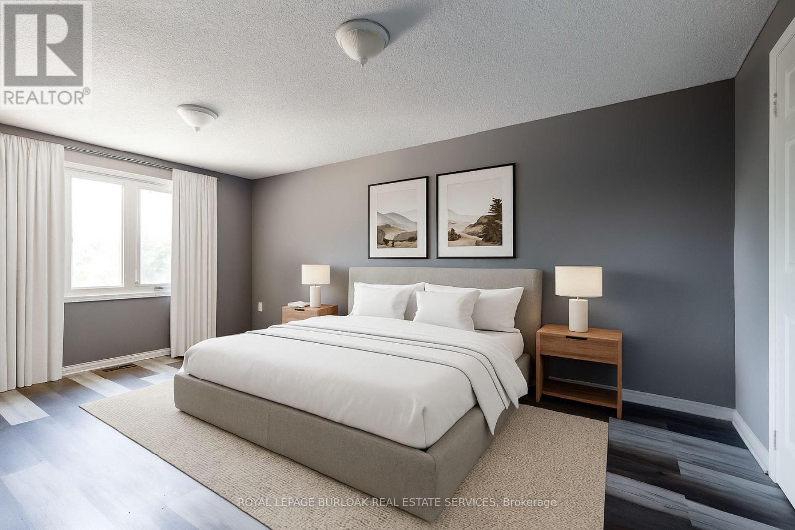 Virtually Staged - 128 Brian Boulevard, Hamilton, ON - Indoor Photo Showing Bedroom