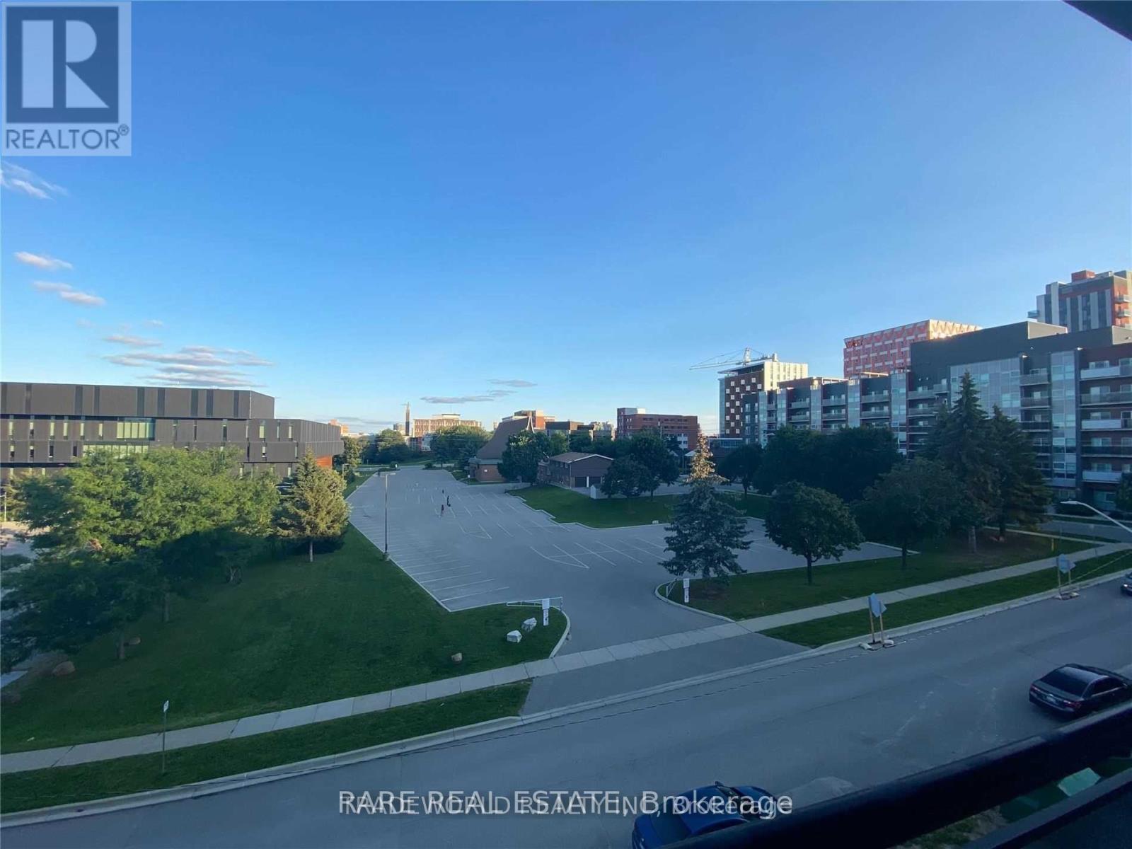 B411 - 275 Larch Street, Waterloo, ON - With View