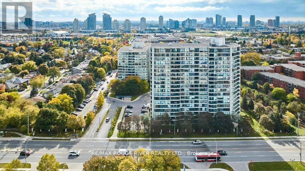 1103 - 4725 Sheppard Avenue E, Toronto, ON - Outdoor With View