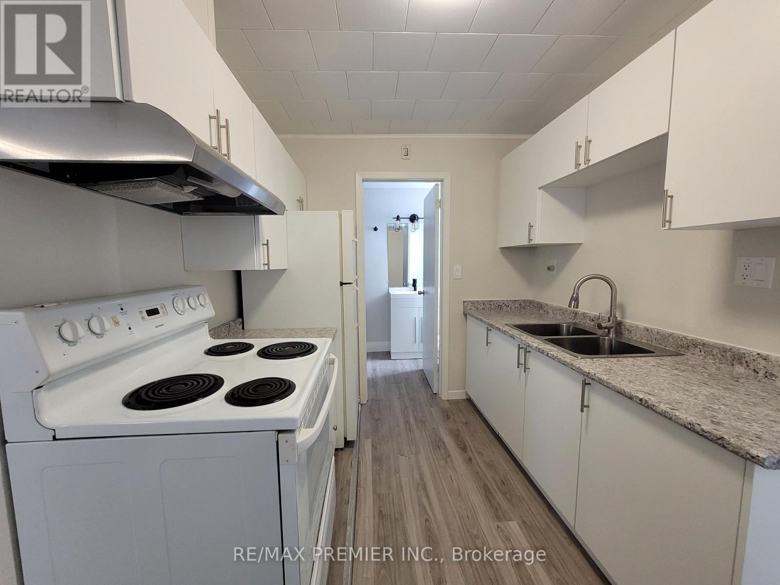 36 Kirkpatrick Street, Kirkland Lake, ON - Indoor Photo Showing Kitchen With Double Sink