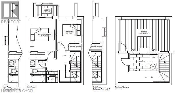 View of home floor plan - 1430 Highland Road W Unit# 7C, Kitchener, ON - Other