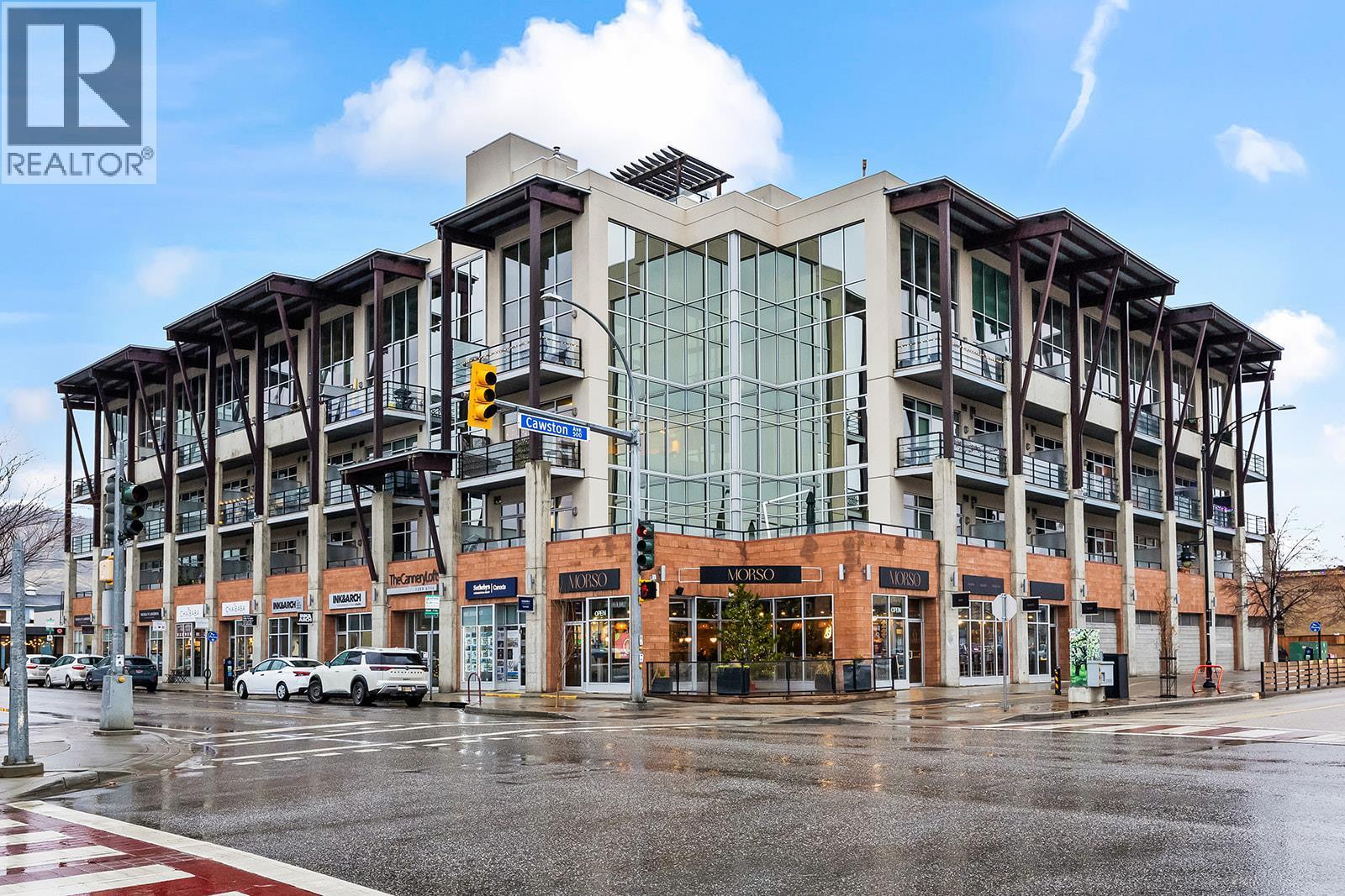 1289 Ellis Street Unit# 411, Kelowna, BC - Outdoor With Facade