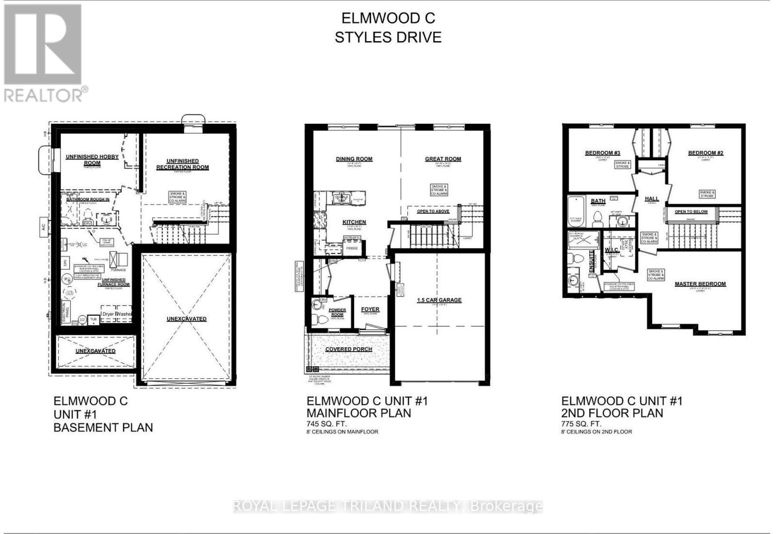 Floor Plan - 118 Styles Drive, St. Thomas, ON