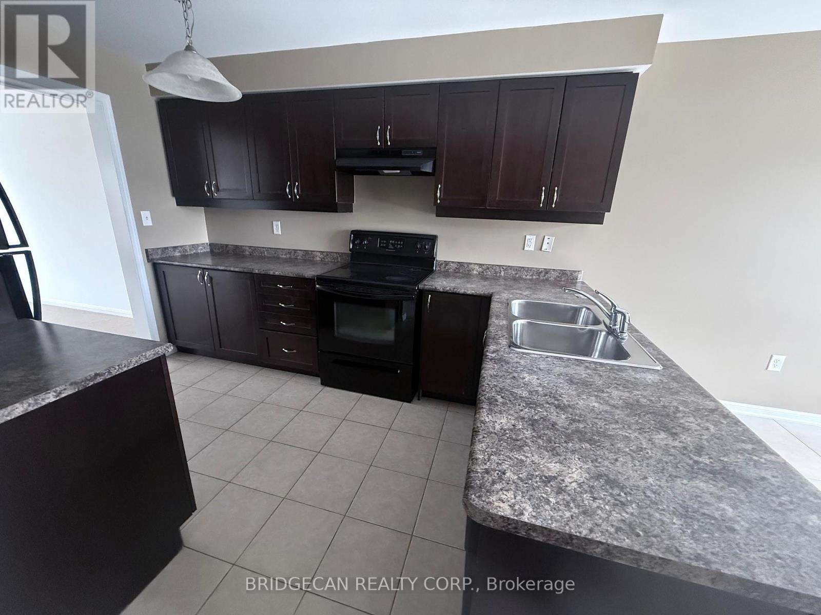 50 Emick Drive, Hamilton, ON - Indoor Photo Showing Kitchen With Double Sink
