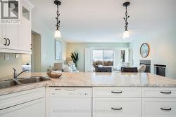 Views to the water from the kitchen -