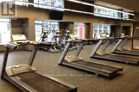 903 - 190 Borough Drive, Toronto, ON - Indoor Photo Showing Gym Room