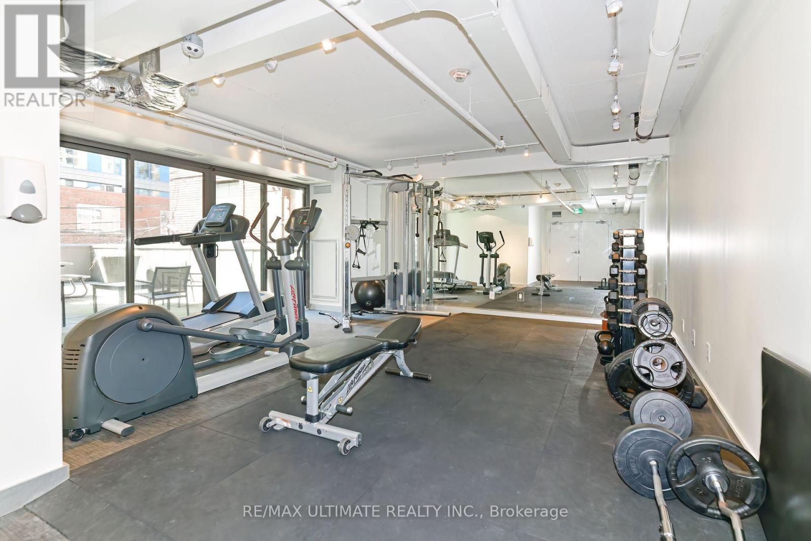 204 - 32 Camden Street, Toronto, ON - Indoor Photo Showing Gym Room