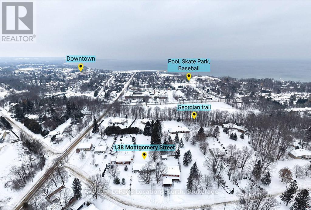 138 Montgomery Street, Meaford, ON - Outdoor With View