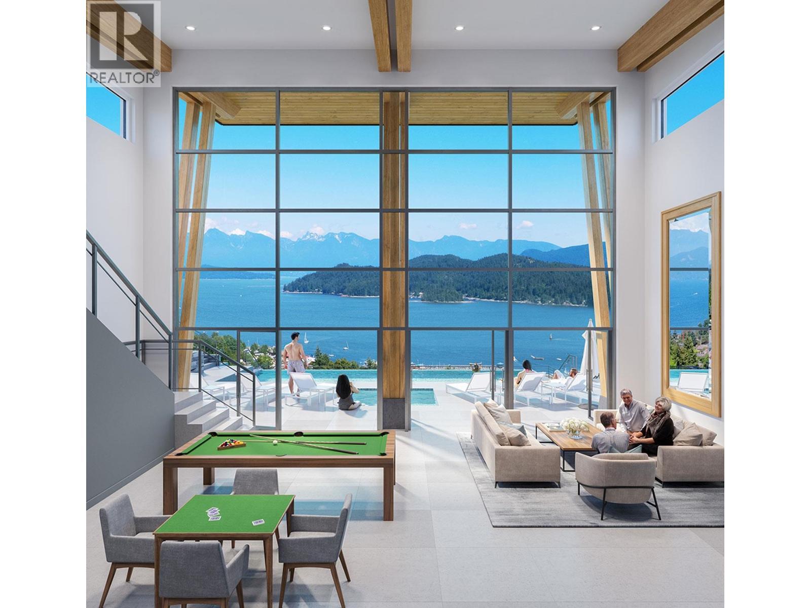 9302 464 Eaglecrest Drive, Gibsons, BC - Indoor Photo Showing Other Room With Body Of Water