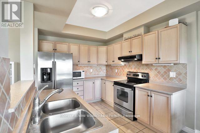 21 - 232 Stonehenge Drive, Hamilton, ON - Indoor Photo Showing Kitchen With Double Sink