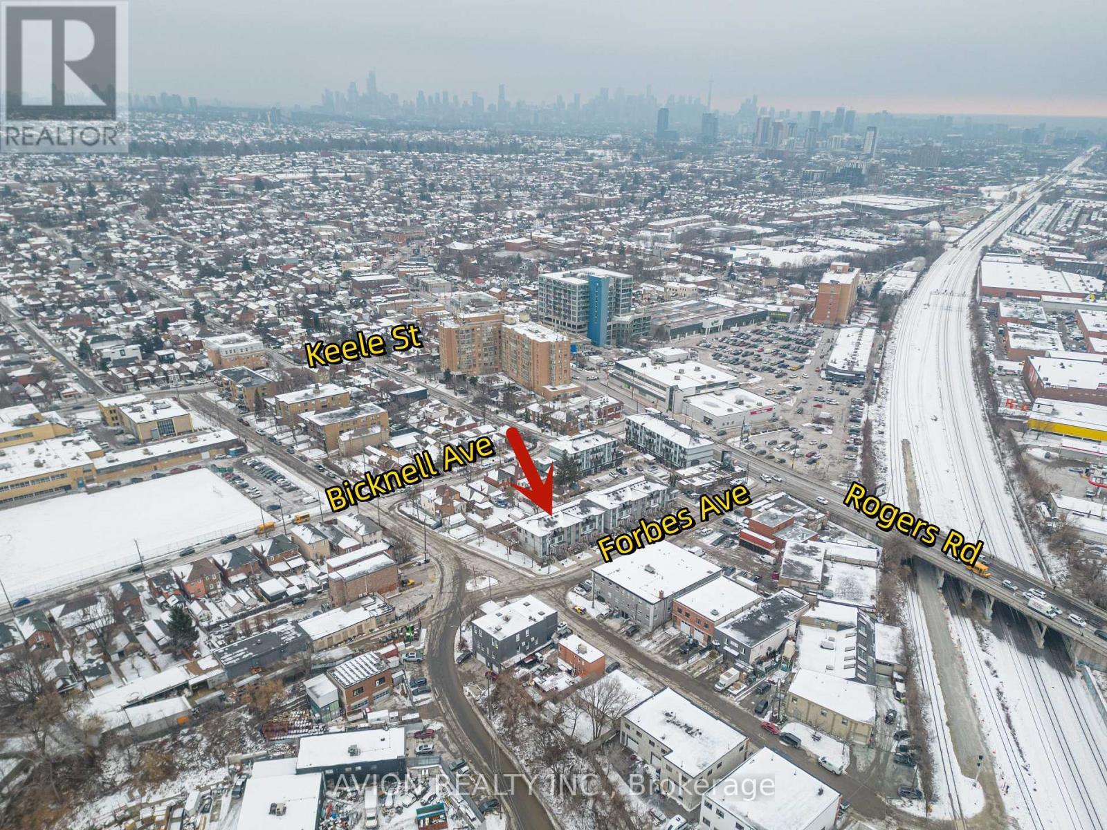 1 - 21 Forbes Avenue, Toronto, ON - Outdoor With View