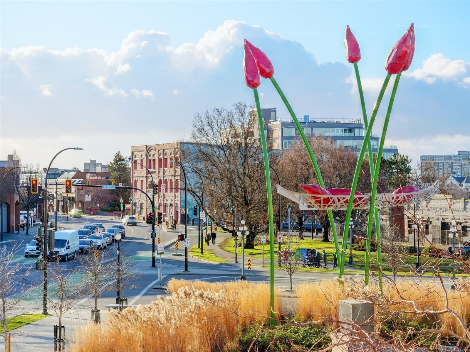407-1115 Johnson St, Victoria, BC - Outdoor With View