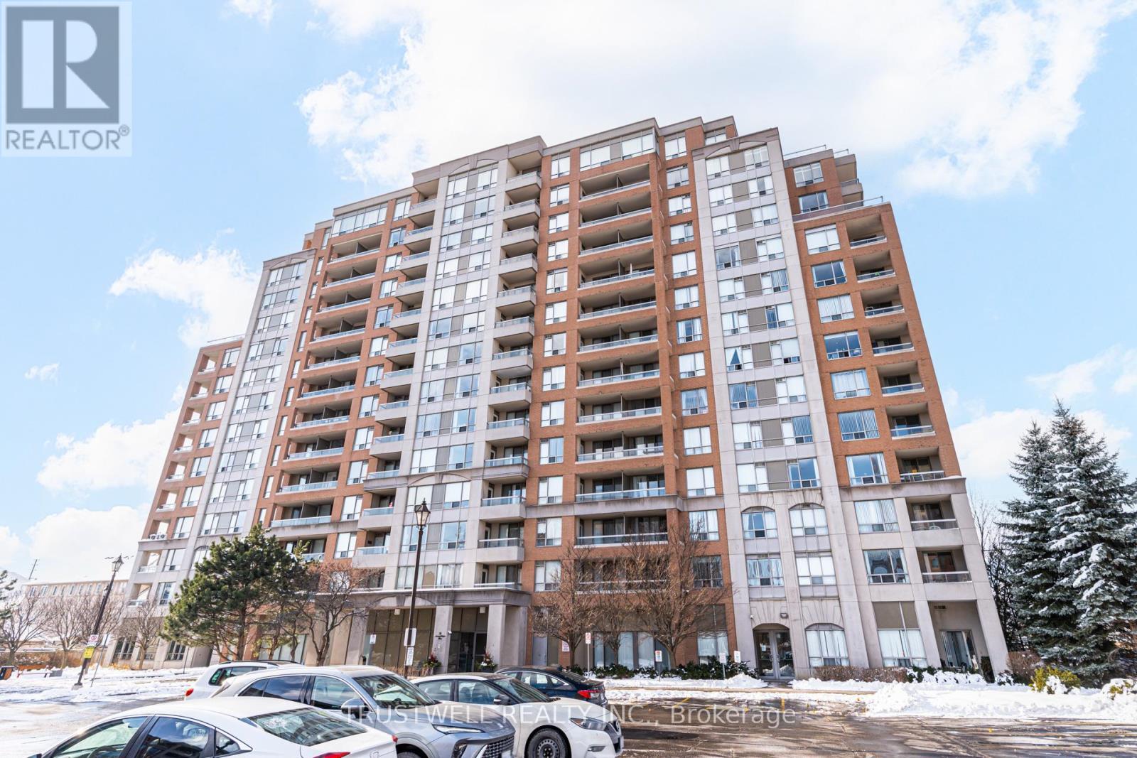 1206 - 9 Northern Heights Drive, Richmond Hill, ON - Outdoor With Balcony With Facade