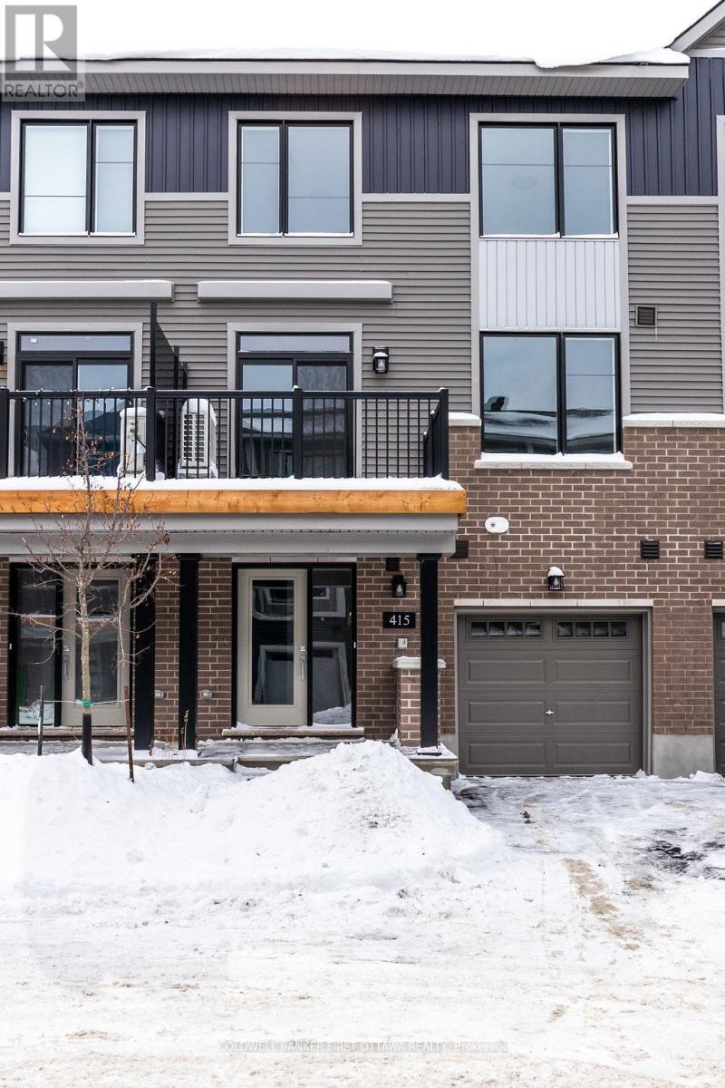 415 Silverberry Private, Ottawa, ON - Outdoor With Facade