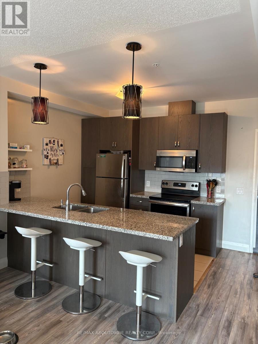 419 - 118 King Street E, Hamilton, ON - Indoor Photo Showing Kitchen With Double Sink With Upgraded Kitchen