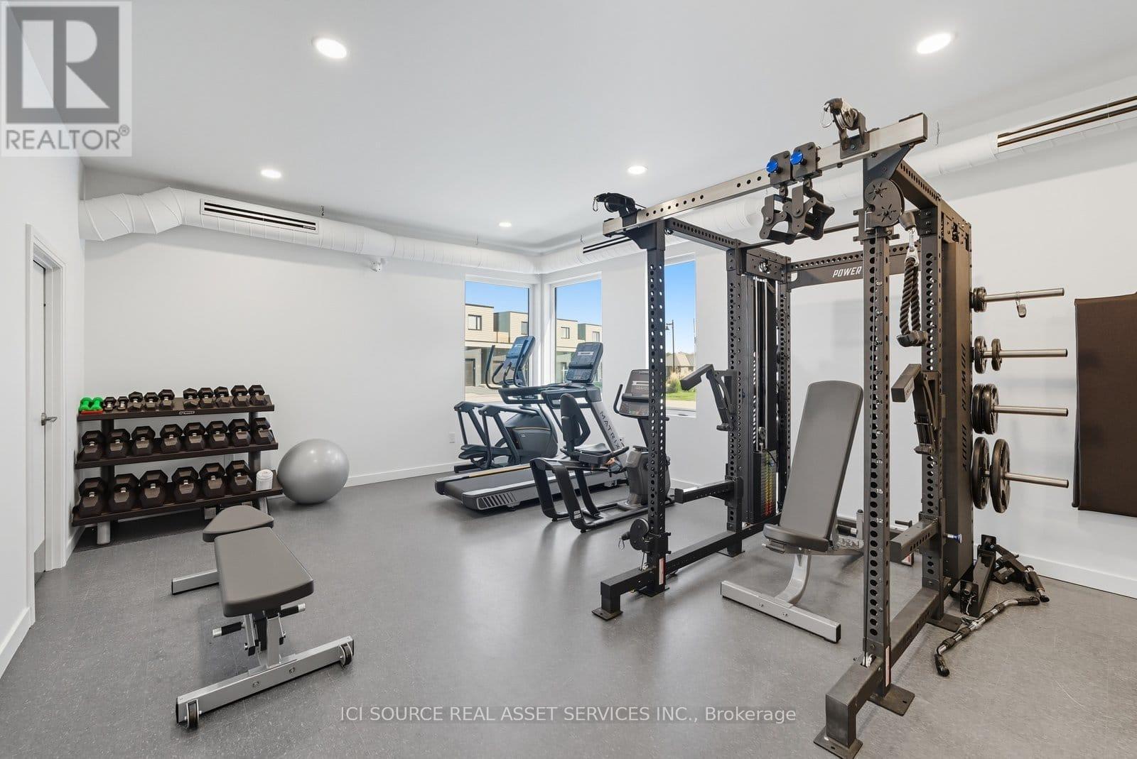 Ph2 - 19B West Street N, Kawartha Lakes, ON - Indoor Photo Showing Gym Room
