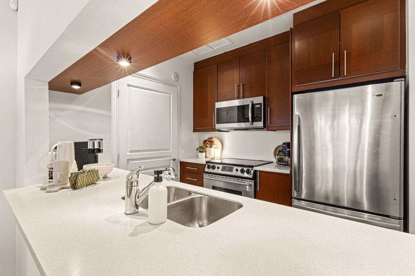 Cuisine - 119-4 Place Des Jardins-Des-Vosges, Montréal (Verdun/Île-Des-Soeurs), QC - Indoor Photo Showing Kitchen