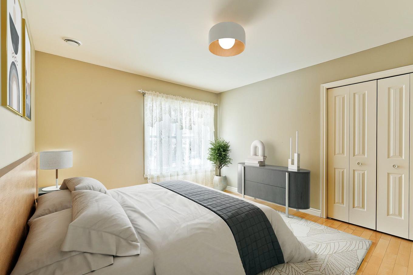 Chambre à coucher - 204-201 Rue De L'Union, Coaticook, QC - Indoor Photo Showing Bedroom