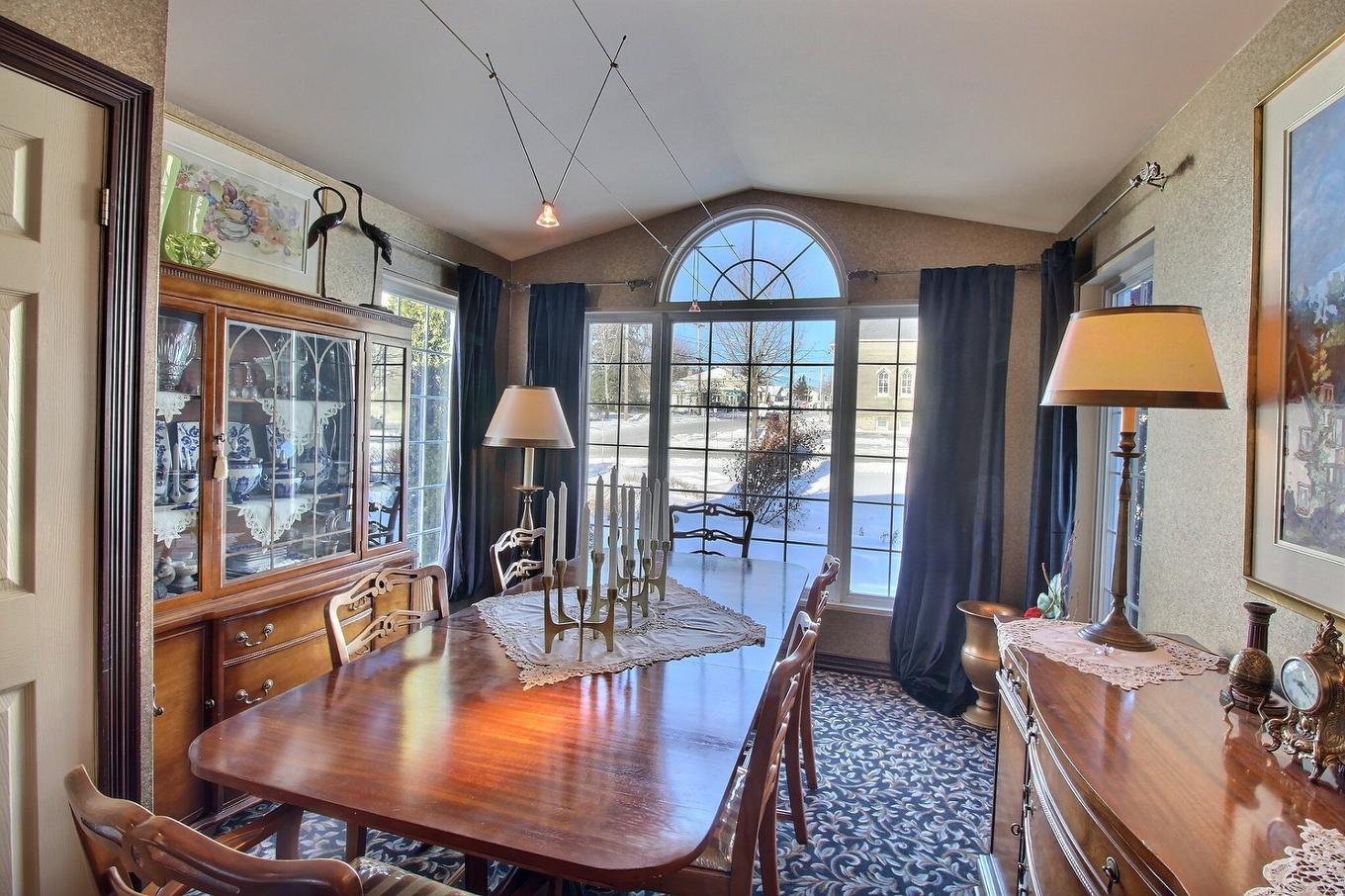Dining room - 512 13E Avenue, La Guadeloupe, QC - Indoor Photo Showing Dining Room