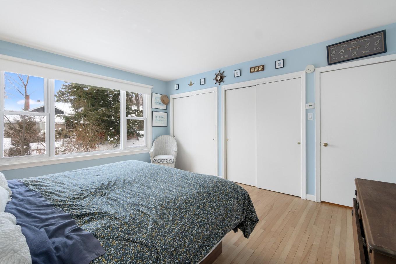 Primary bedroom - 195 Rue Bryant, Sherbrooke (Les Nations), QC - Indoor Photo Showing Bedroom