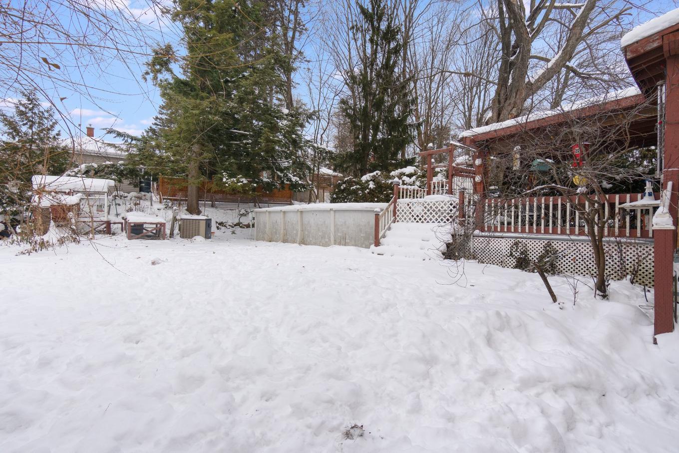 Backyard - 195 Rue Bryant, Sherbrooke (Les Nations), QC - Outdoor