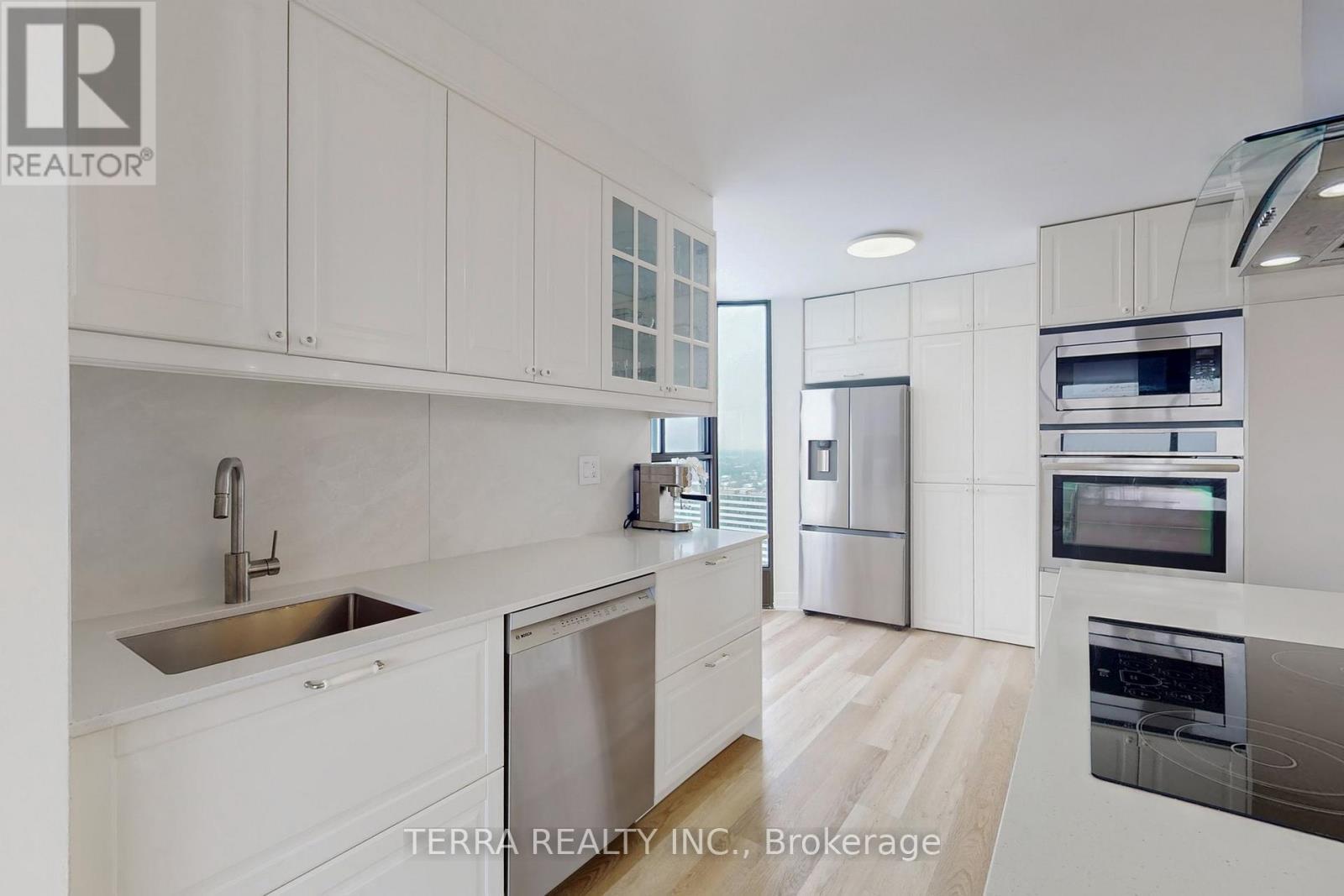 2502 - 80 Antibes Drive, Toronto, ON - Indoor Photo Showing Kitchen With Stainless Steel Kitchen