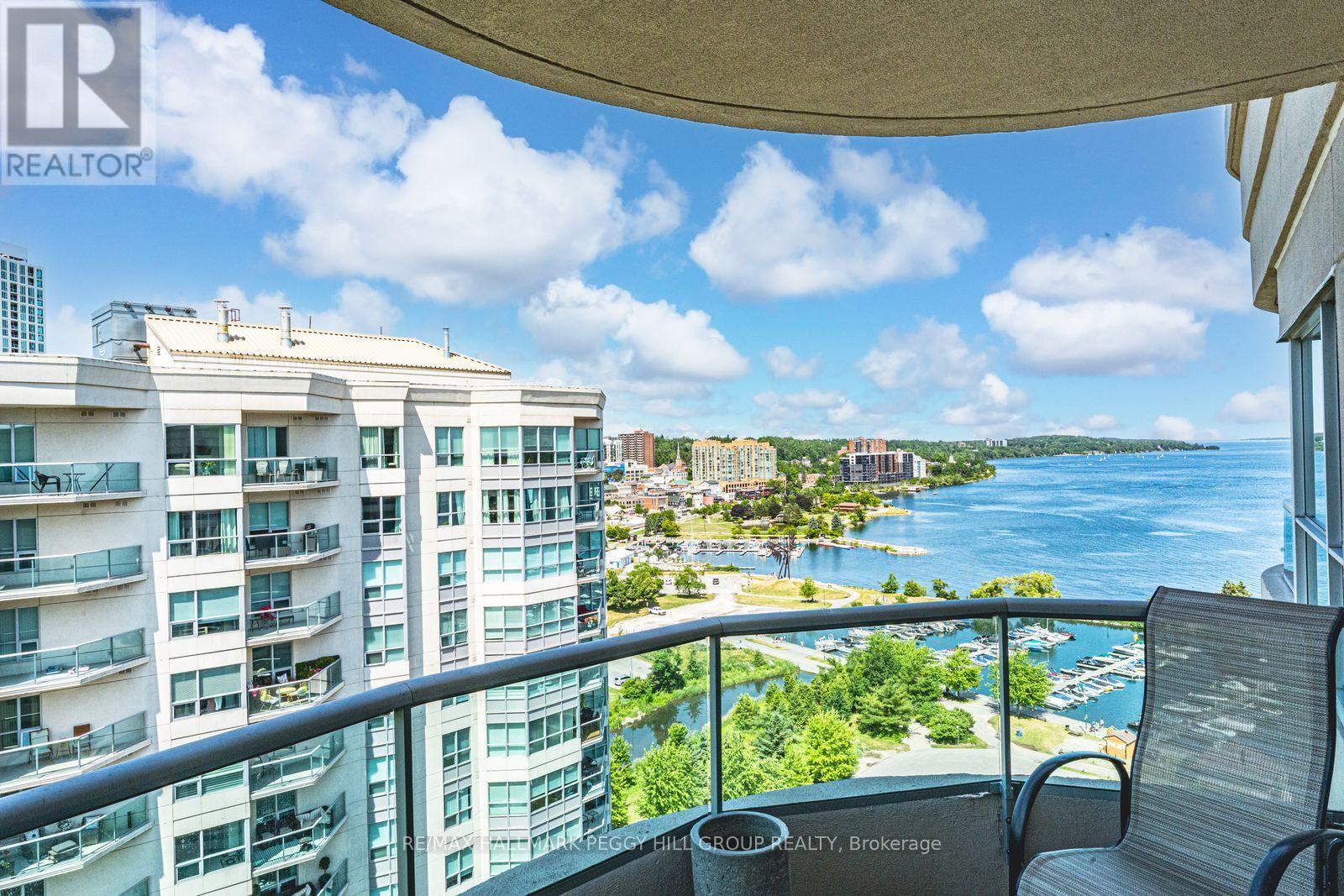 Ph2/3 - 2 Toronto Street, Barrie, ON - Outdoor With Body Of Water With Balcony With View