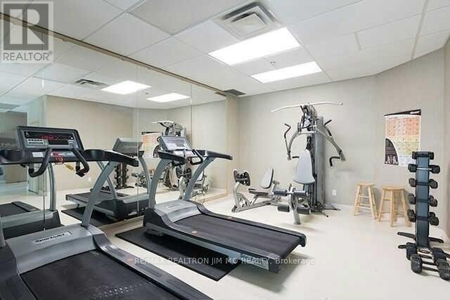 615 - 18 Holmes Avenue, Toronto, ON - Indoor Photo Showing Gym Room