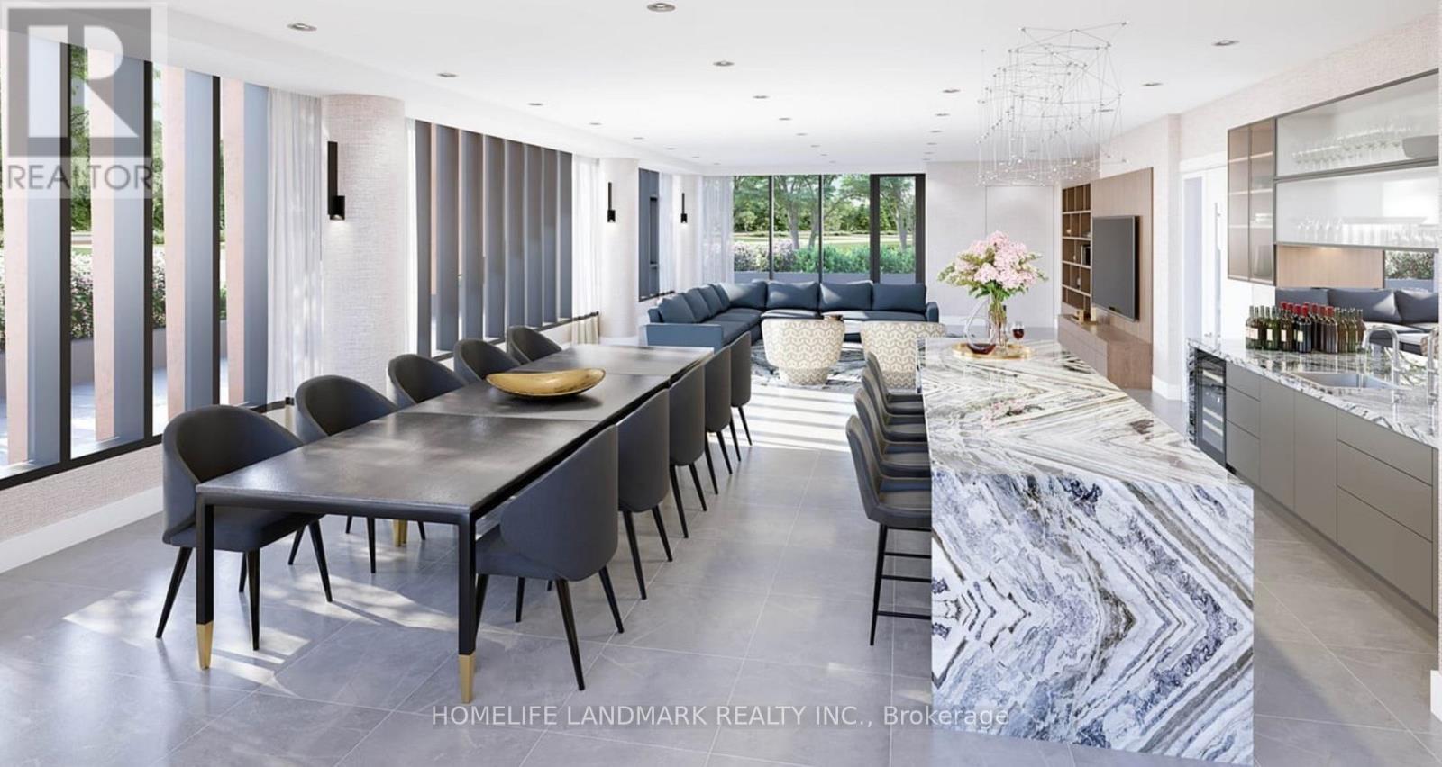 1001 - 5858 Yonge Street, Toronto, ON - Indoor Photo Showing Dining Room