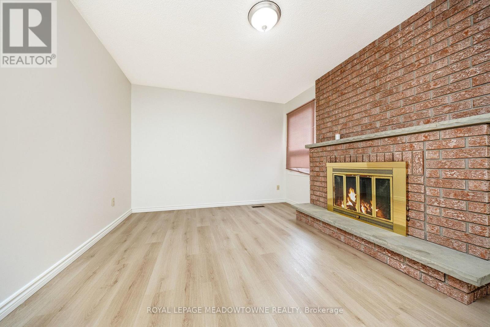 165 Vodden Street W, Brampton, ON - Indoor With Fireplace