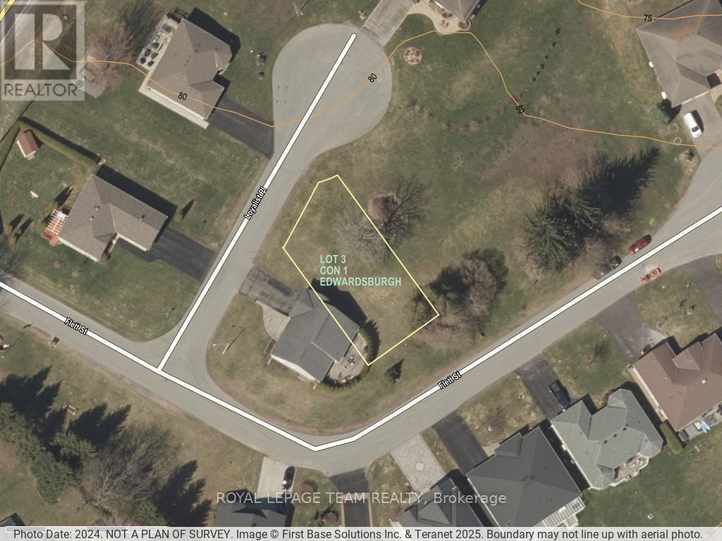 Image source:GeoWarehouse. Boundaries approximate - Lot 9 Flett Street, Edwardsburgh/Cardinal, ON