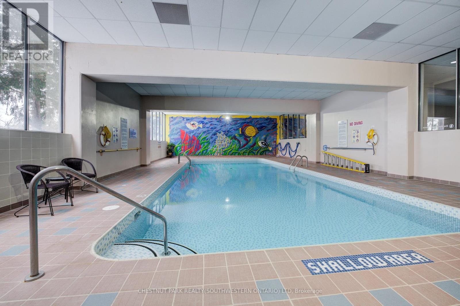 507 - 260 Sheldon Avenue N, Kitchener, ON - Indoor Photo Showing Other Room With In Ground Pool