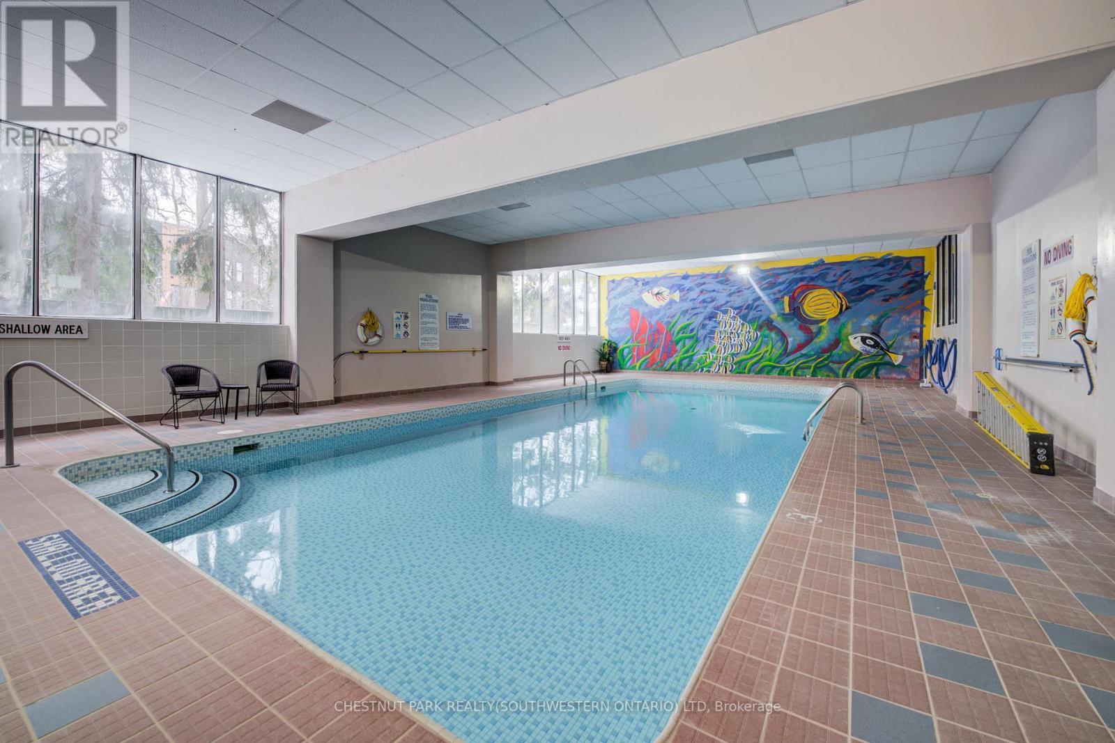 507 - 260 Sheldon Avenue N, Kitchener, ON - Indoor Photo Showing Other Room With In Ground Pool
