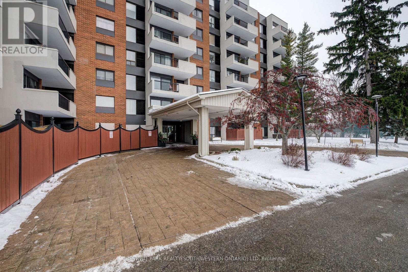 507 - 260 Sheldon Avenue N, Kitchener, ON - Outdoor With Balcony