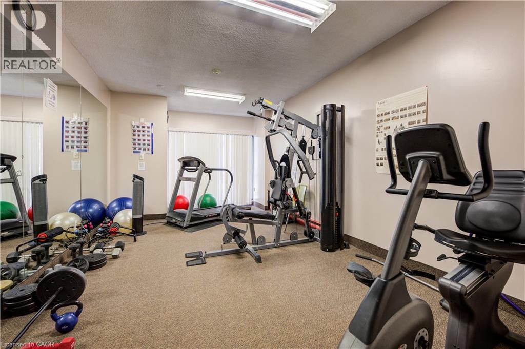 260 Sheldon Avenue N Unit# 507, Kitchener, ON - Indoor Photo Showing Gym Room
