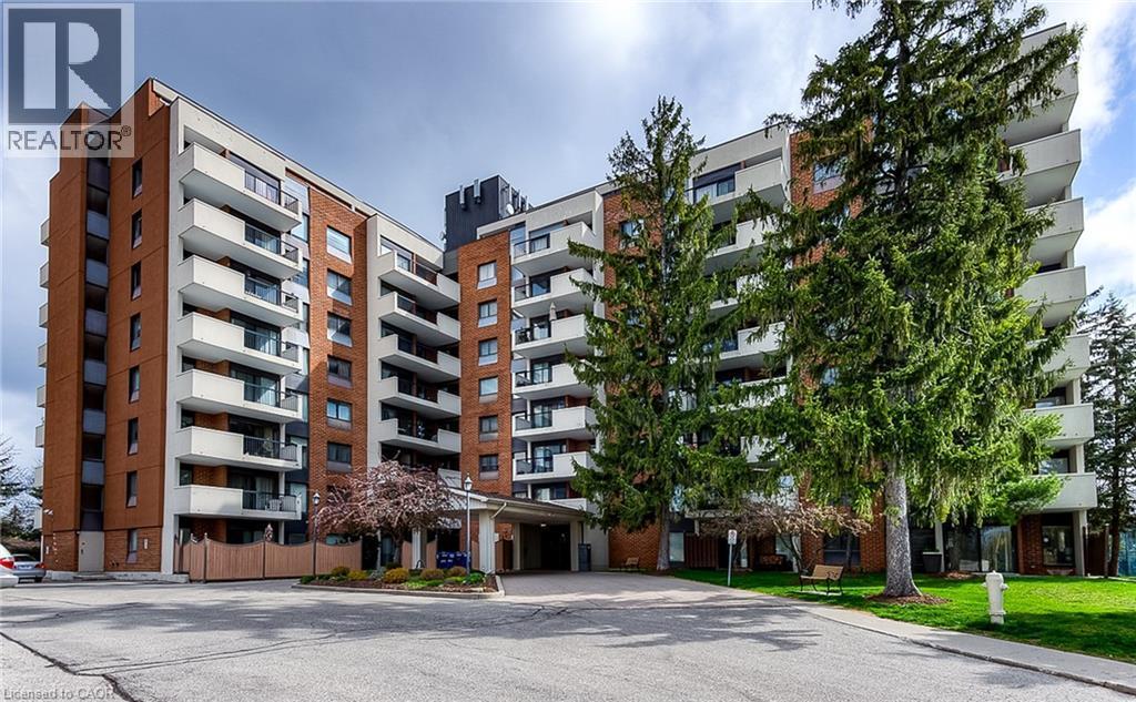260 Sheldon Avenue N Unit# 507, Kitchener, ON - Outdoor With Balcony With Facade