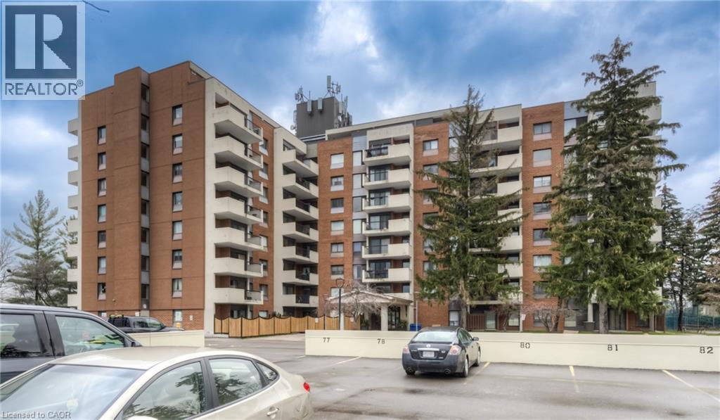 260 Sheldon Avenue N Unit# 507, Kitchener, ON - Outdoor With Balcony With Facade