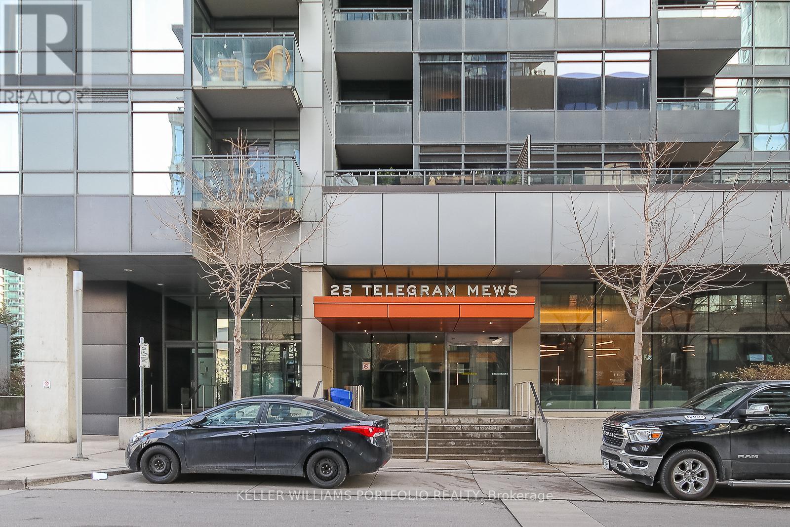 1505 - 25 Telegram Mews, Toronto, ON - Outdoor With Balcony