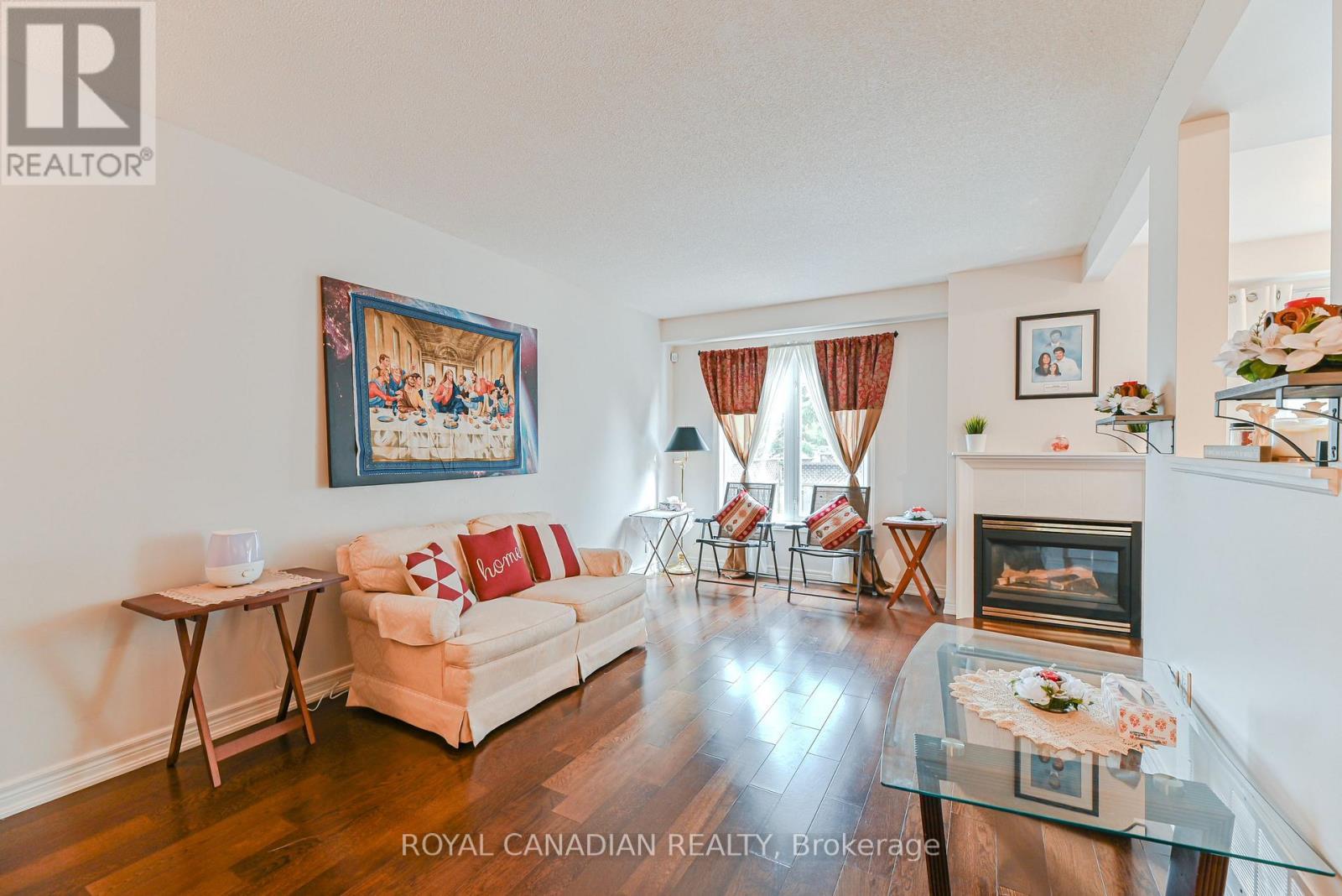 53 - 311 Highway 8, Hamilton, ON - Indoor Photo Showing Living Room With Fireplace