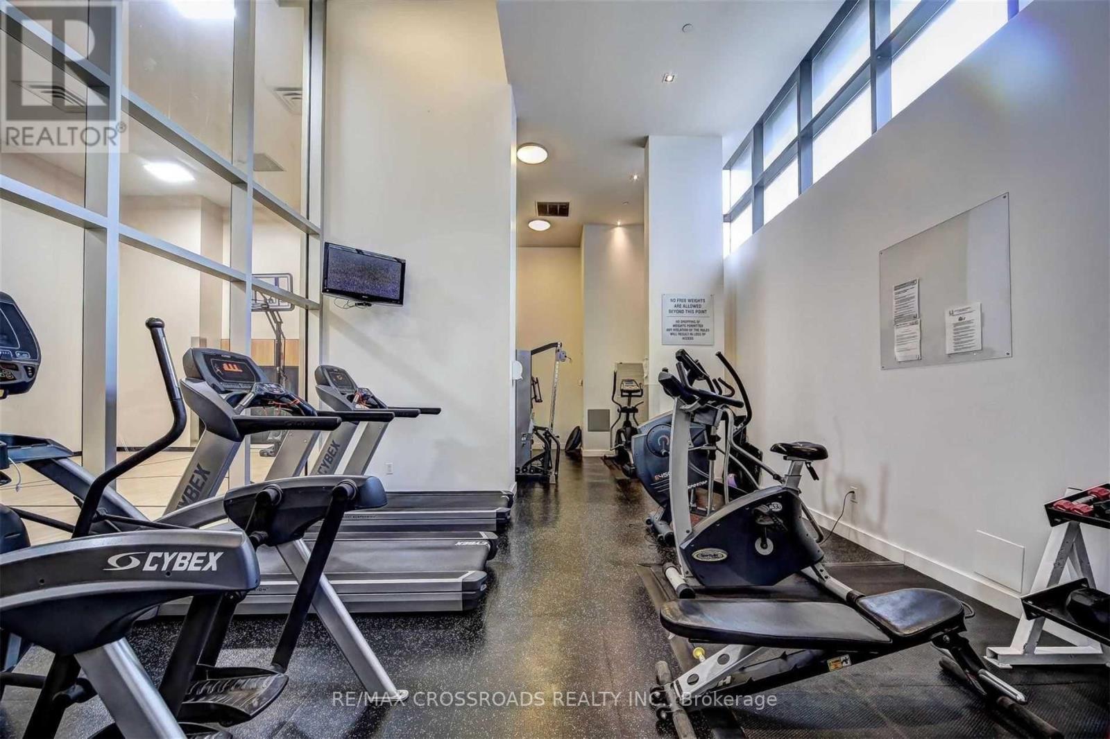 4712 - 15 Fort York Boulevard, Toronto, ON - Indoor Photo Showing Gym Room