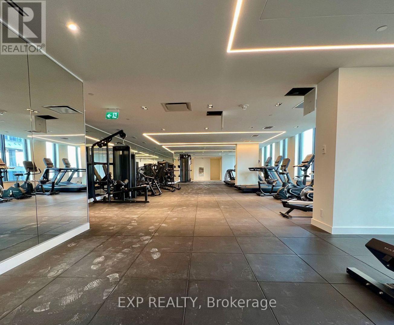 4407 - 4015 The Exchange Street, Mississauga, ON - Indoor Photo Showing Gym Room