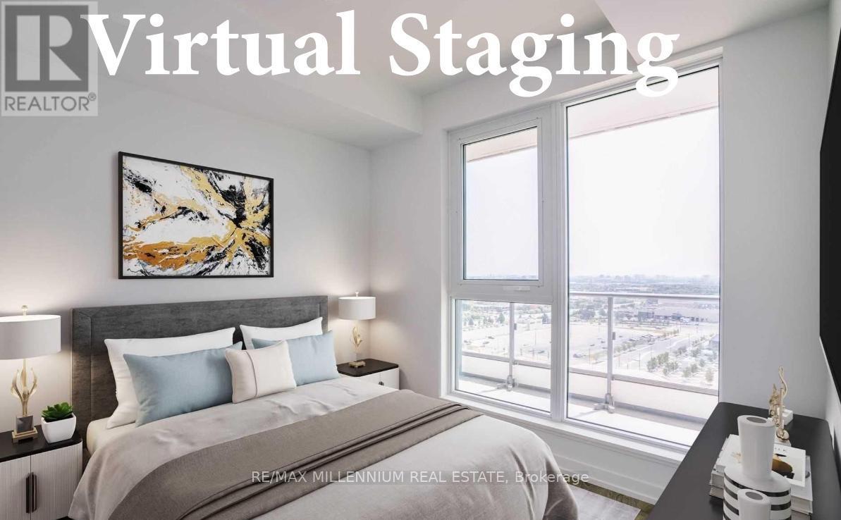 2006 - 898 Portage Parkway, Vaughan, ON - Indoor Photo Showing Bedroom