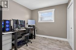 Bedroom #3 /currently an office (window & closet) -