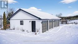 4 garage doors, hydro & water -