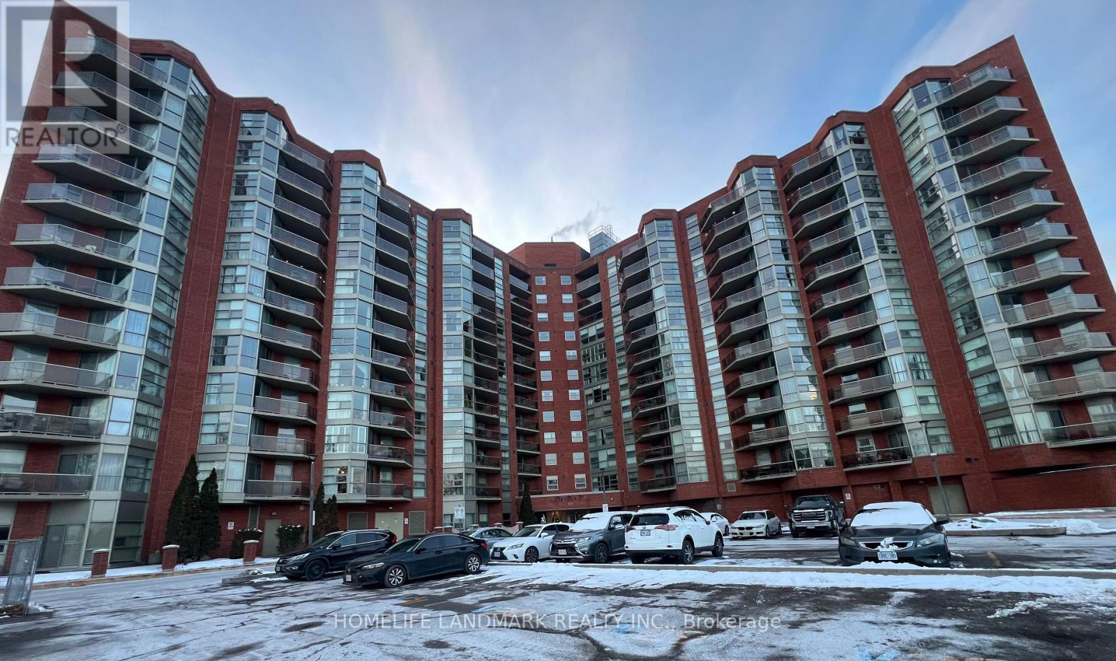 407 - 10 Dean Park Road, Toronto, ON - Outdoor With Balcony With Facade