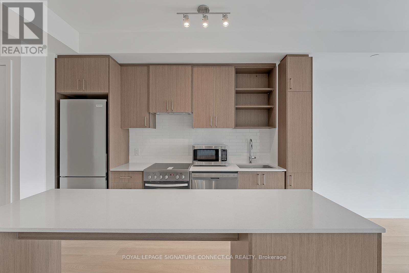 620 - 50 George Butchart Drive, Toronto, ON - Indoor Photo Showing Kitchen