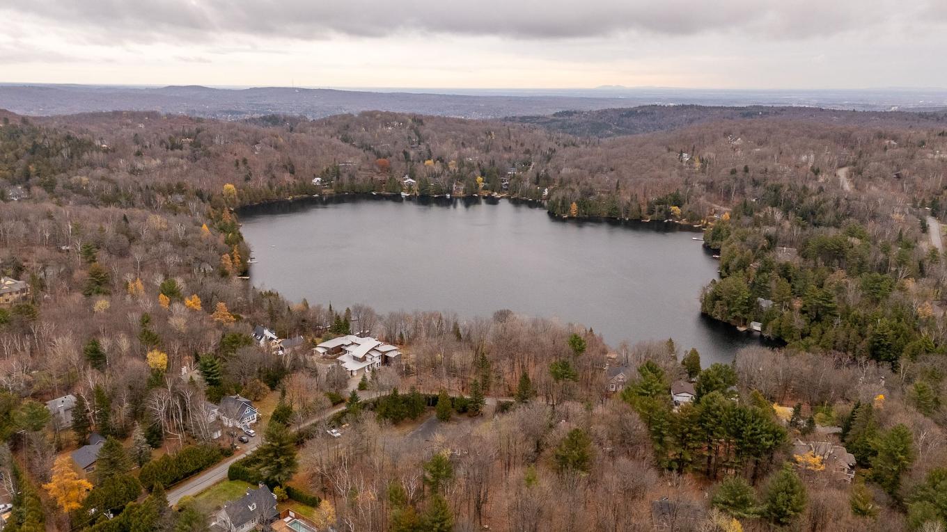 Photo aérienne - 17 Ch. Des Lilas, Sainte-Anne-Des-Lacs, QC - Outdoor With Body Of Water With View