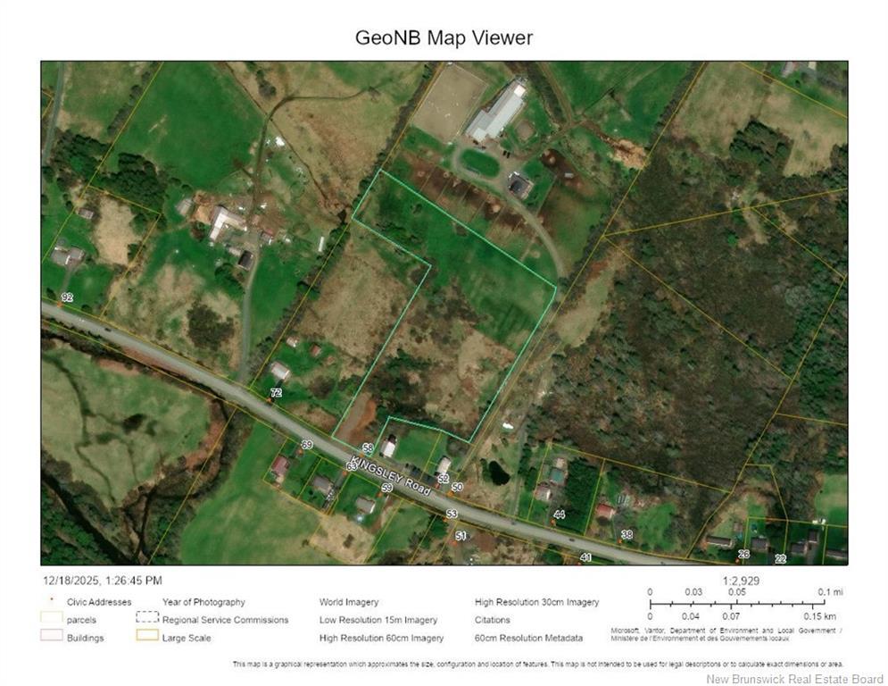 Lot Kingsley Rd, Estey'S Bridge, NB