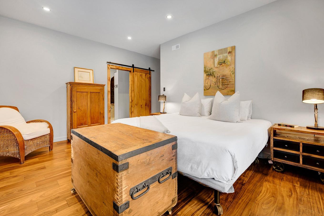 Chambre à coucher principale - 15 Ch. De L'Escalade, Morin-Heights, QC - Indoor Photo Showing Bedroom